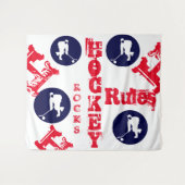 Hockey Wandkleed (Voorkant (horizontaal))