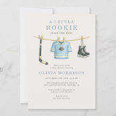 Hockey Wasmachine Baby Borrel Kaart (Voorkant)