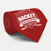 HOCKEY: We spelen niet met ballen Stropdas (Opgerold)