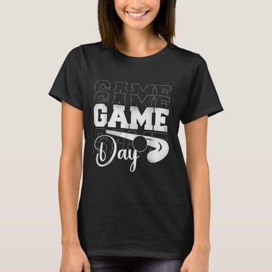 Hockey Wedstrijd Dag _2 T-shirt (Voorkant)