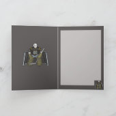 Hockey-Wenskaart Kaart (Binnen)