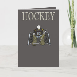 Hockey-Wenskaart Kaart