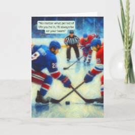 Hockey Wenskaart - Teamgenoten voor het leven Kaart