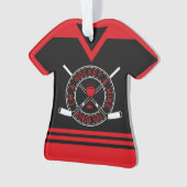  Hockey & Wine Jersey Ornament (voorkant)