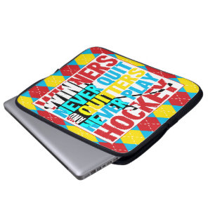 Hockey Winners houden nooit Hoesje uit Laptop Sleeve