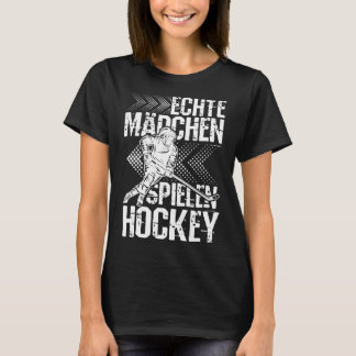 Hockey Women Ice Hockey Funny Gift Essential T Shi T-shirt