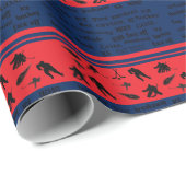 Hockey Wrapping Paper met persoonlijk naamnummer Cadeaupapier (Rol Hoek)