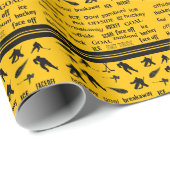 Hockey Wrapping Paper met persoonlijk naamnummer Cadeaupapier (Rol Hoek)
