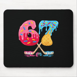 Hockey Zes Zeven Drip 67 IJshockey Meme Hockey Pl Muismat