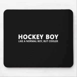 Hockey zoon ijshockey jongen muismat