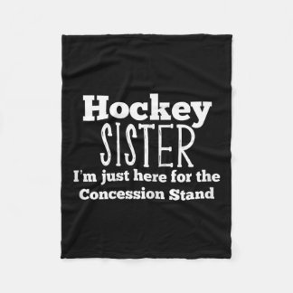 Hockey zuster meisjes broer en zus dochter zoon sp fleece deken