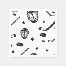 Hockey zwart en wit verjaardag