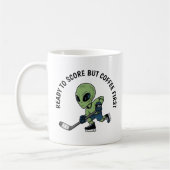 hockeyalien koffiemok (Links)