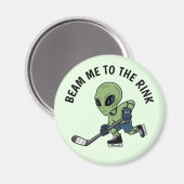 hockeyalien magneet (Voorkant / Achterkant)