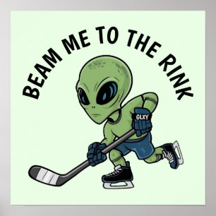 hockeyalien poster