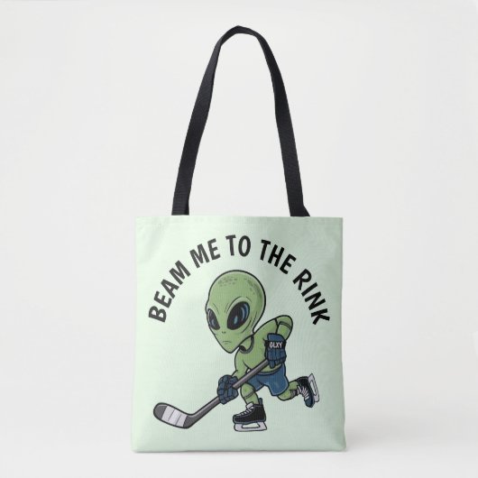 hockeyalien tote bag (Voorkant)