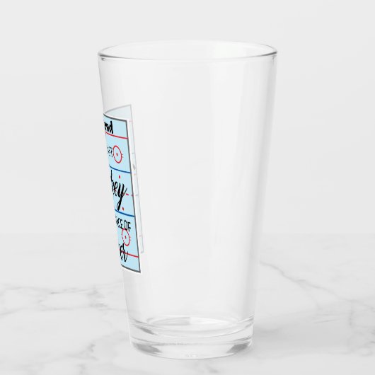 HOCKEYBIERGLAS GLAS (Links)