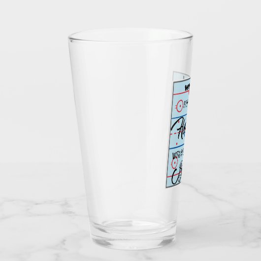 HOCKEYBIERGLAS GLAS (Rechts)