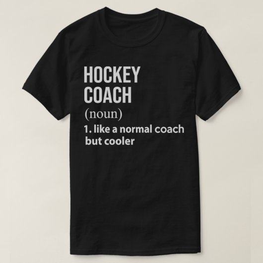 hockeybus als een normale bus maar koeler t-shirt (Design voorkant)