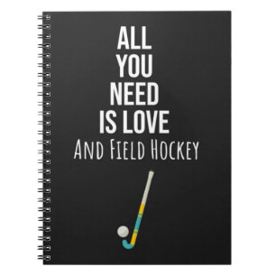 Hockeycadeau-ideeën Sportspeler Teamstick Notitieboek
