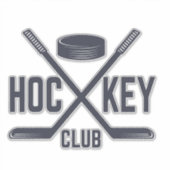 Hockeyclub Sticker (Voorkant)