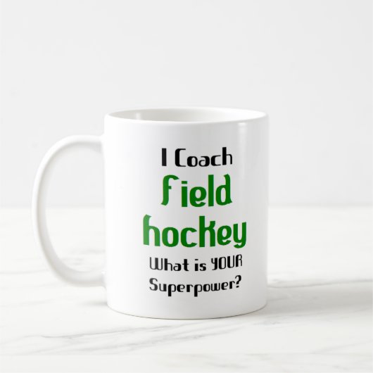 hockeycoach koffiemok (Links)