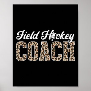 Hockeycoach Luipaard Hockeycoach  Poster