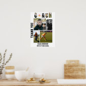 Hockeycoach Senior Night Afstuderen Poster (Keuken)