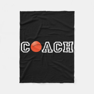 Hockeycoach T-shirt - Waarderingsgeschenk voor Fleece Deken