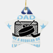 HOCKEYDAD KERAMISCH ORNAMENT (Voorkant)