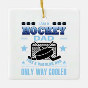 HOCKEYDAD KERAMISCH ORNAMENT