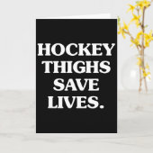 Hockeydijen redden levens ontwerp kaart (Gele Bloem)