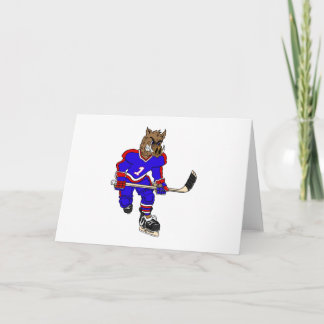 hockeyer met everzwijnen kaart