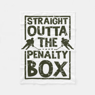 Hockeyfan rechtstreeks uit de strafbox Hockey S Fleece Deken