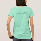 HockeyGirl08-d T-shirt (Achterkant)