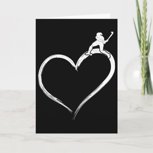 Hockeyhart kaart (Voorkant)