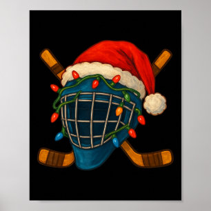 Hockeyhelm Sintje Kerstverlichting Kerstmannen Jon Poster