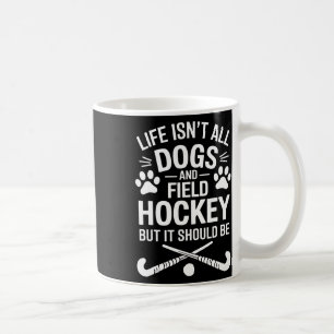 Hockeyhonden Funny Field Hockey  Koffiemok