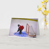 hockeykeeper kaart (Gele Bloem)