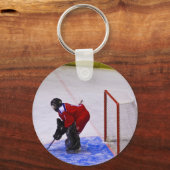 hockeykeeper sleutelhanger (Voorkant)