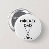 hockeyknop ronde button 5,7 cm (Voorkant /achterkant)