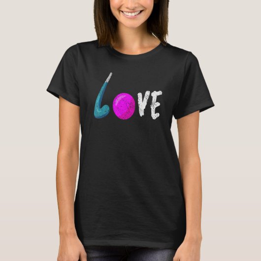 Hockeyliefde T-shirt (Voorkant)