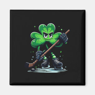 Hockeyliefhebbers Spelers St. Patrick's Day Shamro Magneet