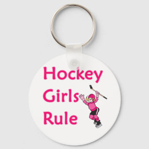 Hockeymeisjes domineren sleutelhanger