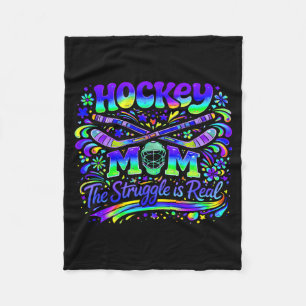 Hockeymoeder de strijd is echt Ijs Sportteam Fleece Deken