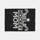 Hockeymoeder Hockeymoeder Fleece Deken (Voorkant (Horizontaal))