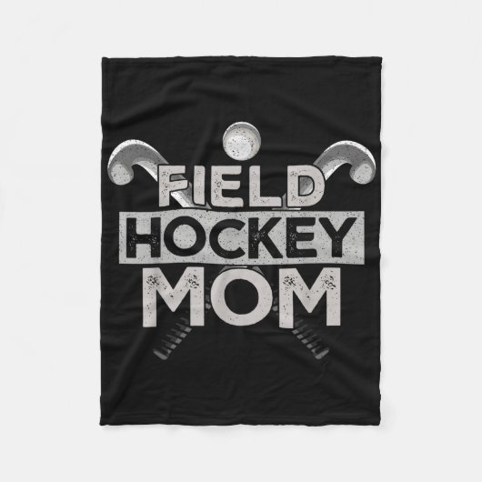 Hockeymoeder Hockeymoeder Fleece Deken (Voorkant)