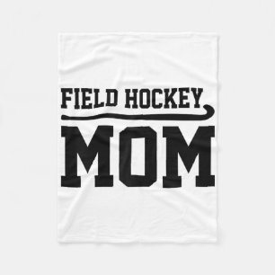 Hockeymoeder Hockeyspeler Field Hockeyspeler Fleece Deken