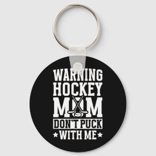 Hockeymoeder van een hockeyspeler Funny IJshockey  Sleutelhanger