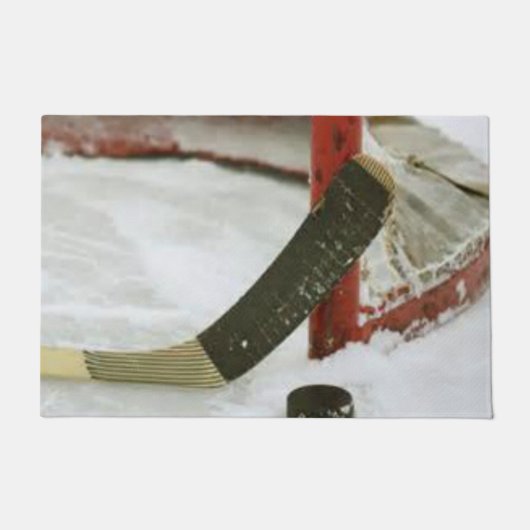hockeynetdoelstelling deurmat (Voorkant)